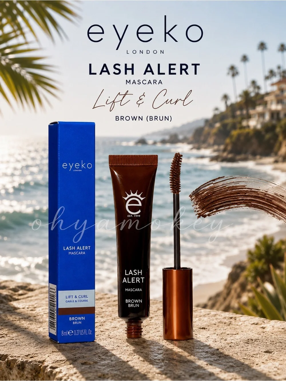 Eyeko Lash Alert Lift & Curl Mascara — Brown